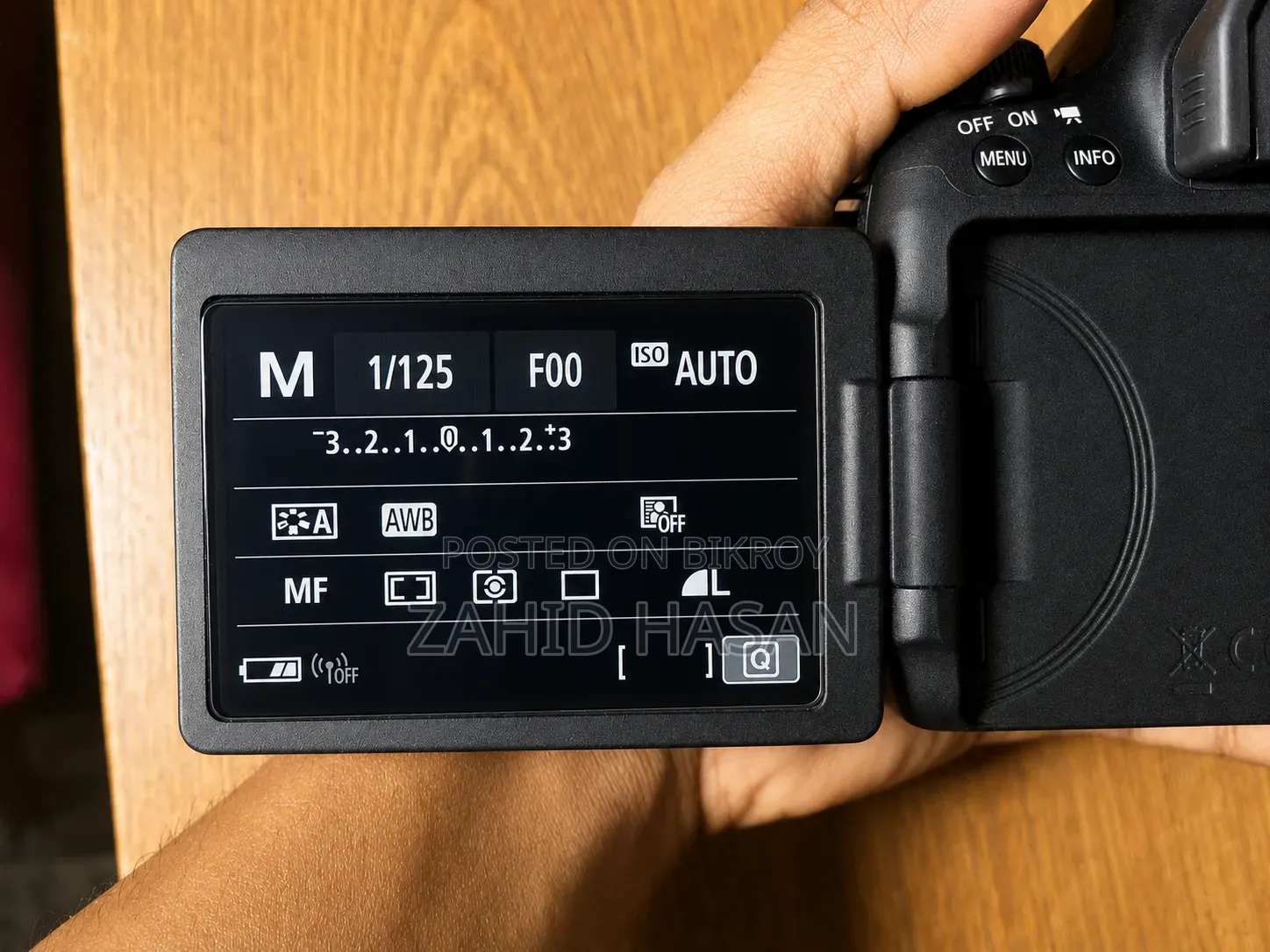 Canon 77d, Zoom, Ket, Prime Lans Softbox Full Setup. Body Condition
