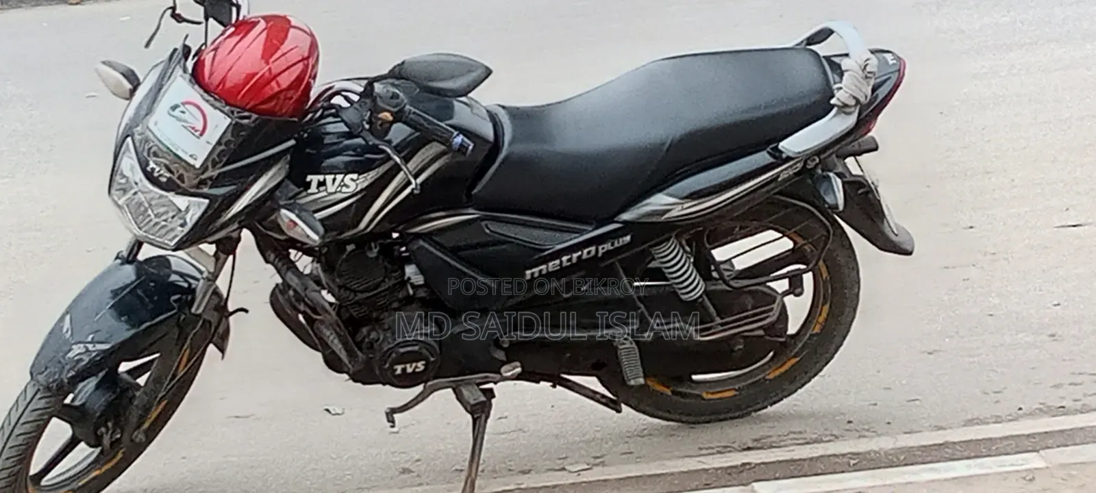TVS Metro Plus 2016 Black