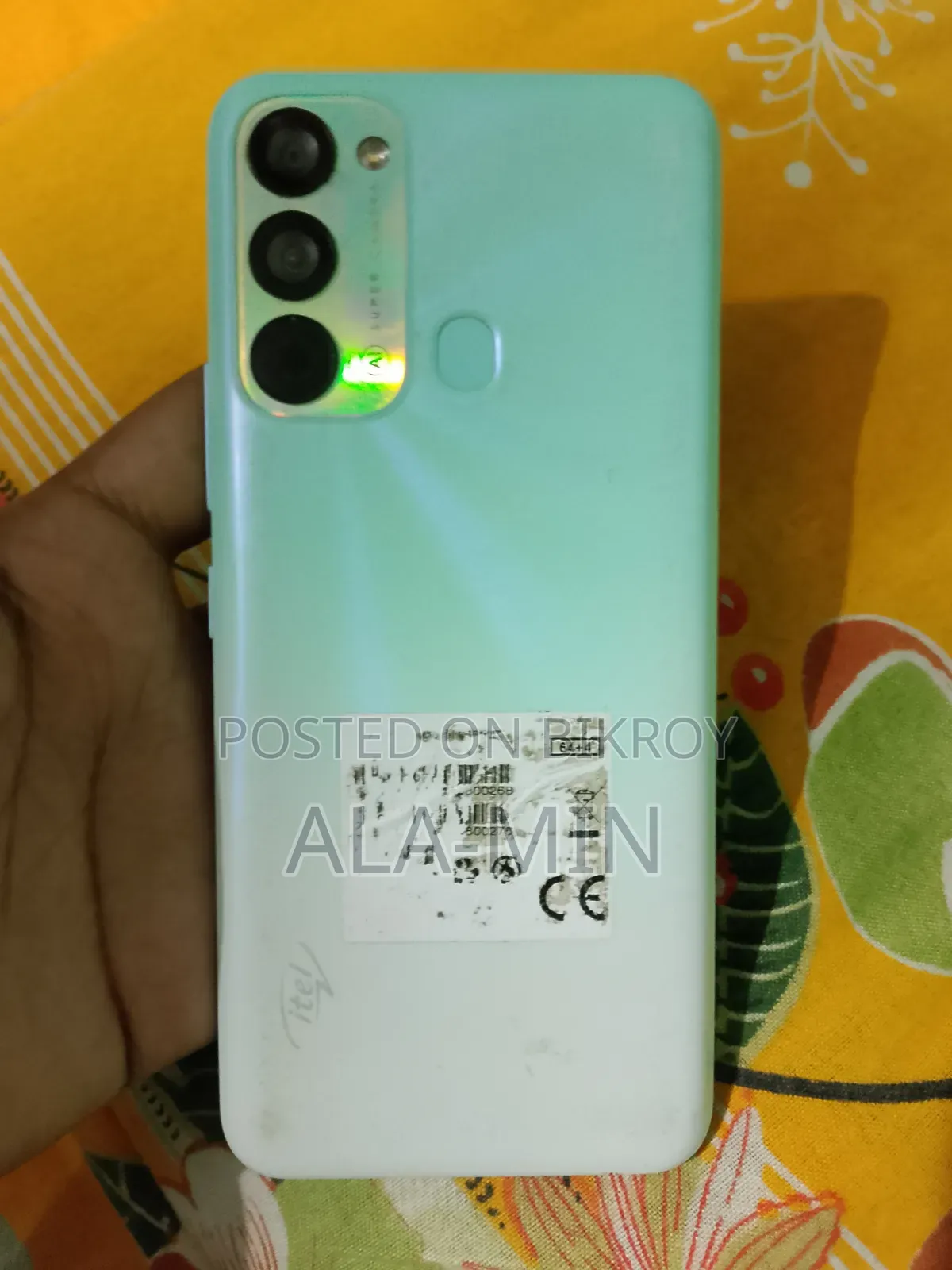Itel Vision 3 Turbo 64 GB Gray