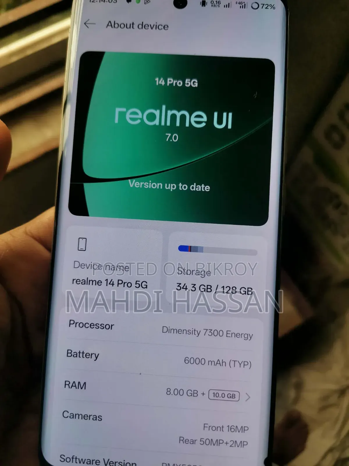 Realme 14 Pro Lite 128 GB White