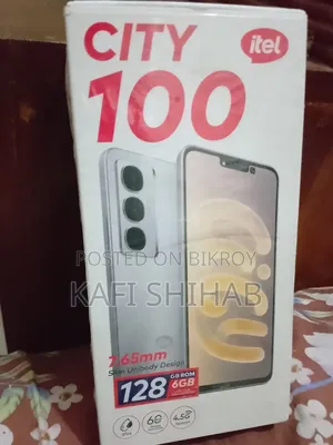New Itel City 100 128 GB Blue