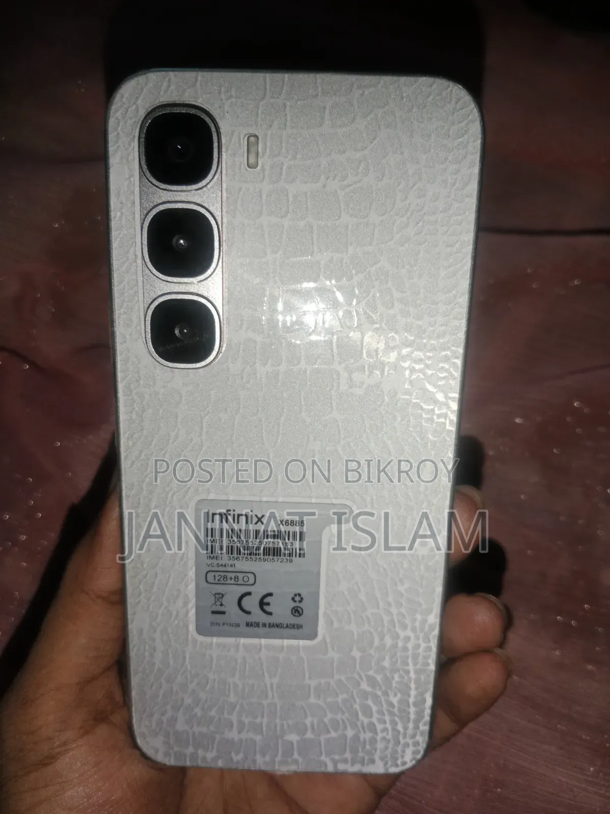 Infinix Hot 60 Pro 128 GB White