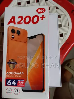 Itel A200+ ৬৪ জিবি সিলভার