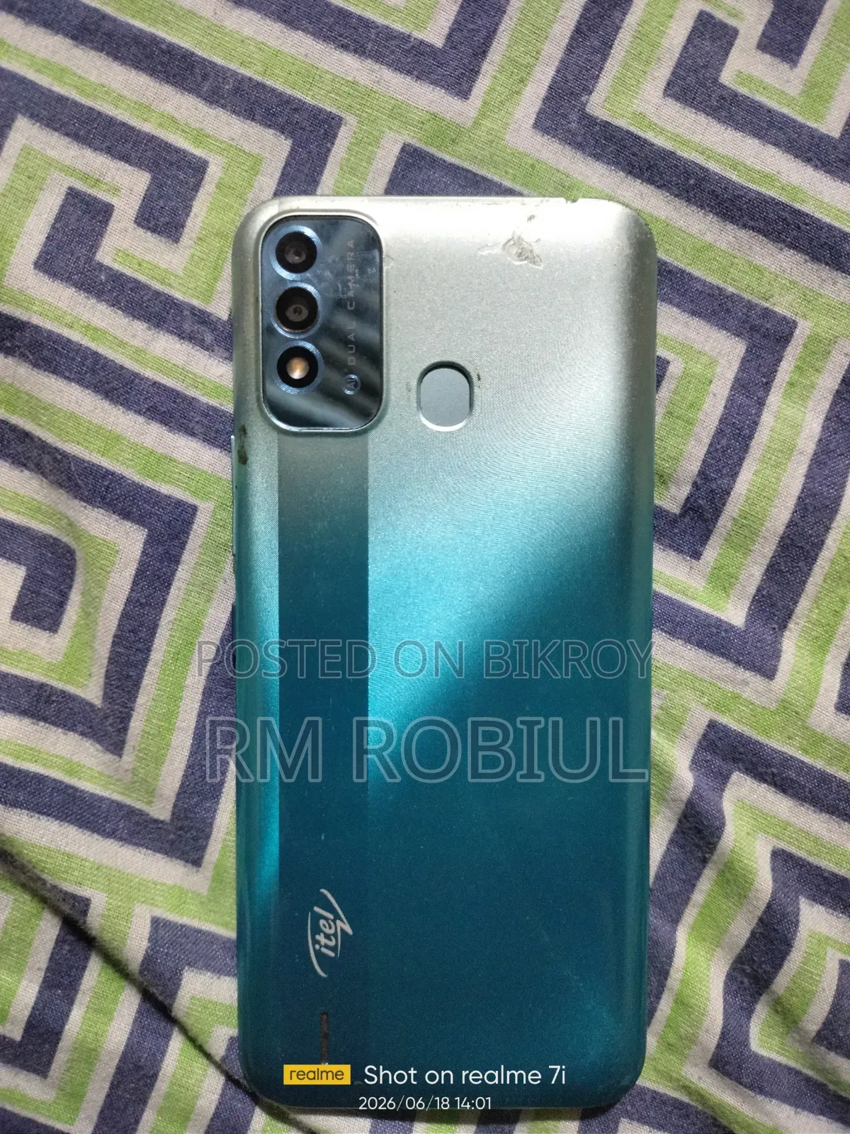 Itel Vision 2S 32 GB Blue