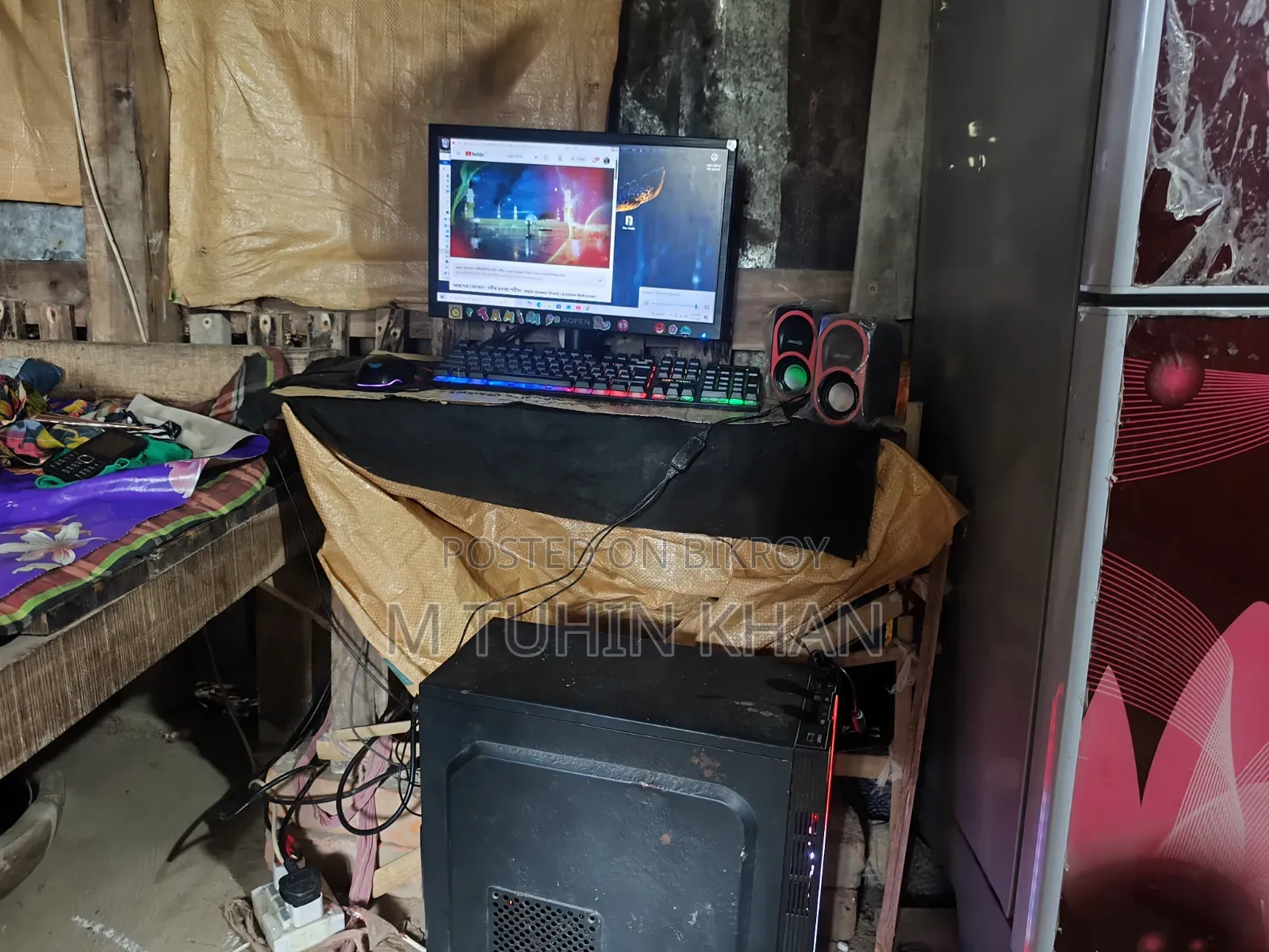 Desktop Computer Digital Storm Lumos 8GB Intel Core I3 HDD+SSD 128GB
