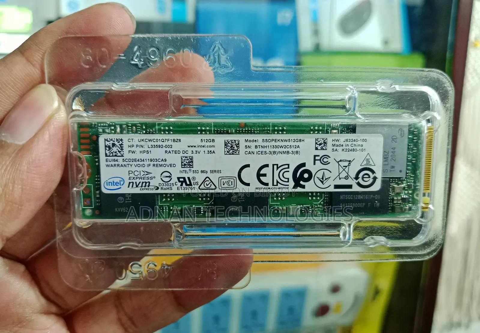 Intel 660p 512GB NVMe M.2 SSD – Ultra Fast Performance