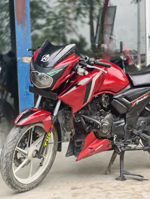 টিভিএস অ্যাপাচি আরটিআর ১৬০ ২ভি ২০১৪ লাল