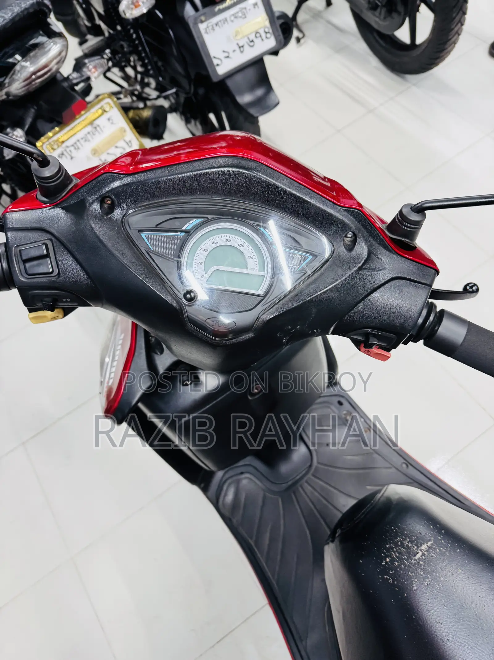 TVS Wego 2018 Red