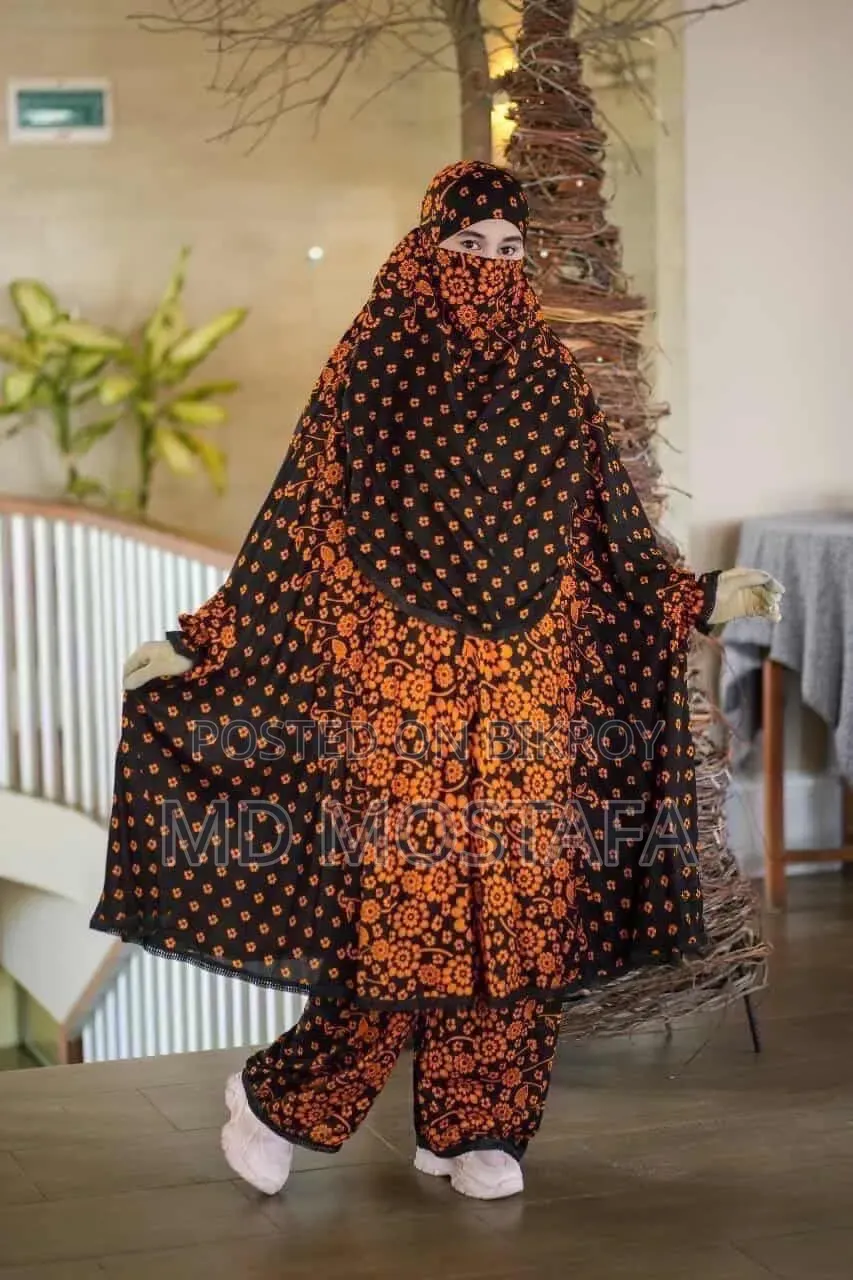 Khimar Plazo Set