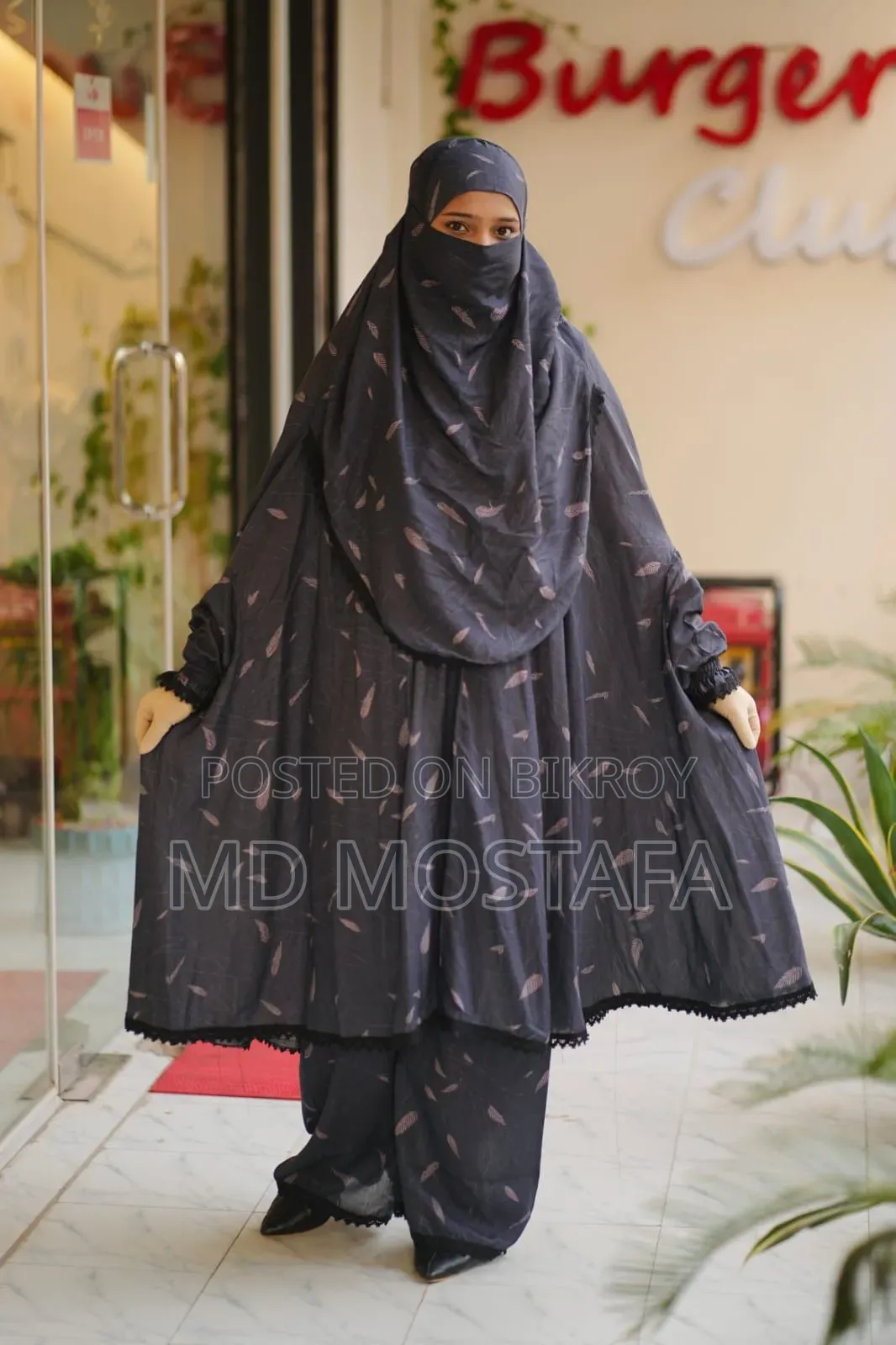 Khimar Plazo Set