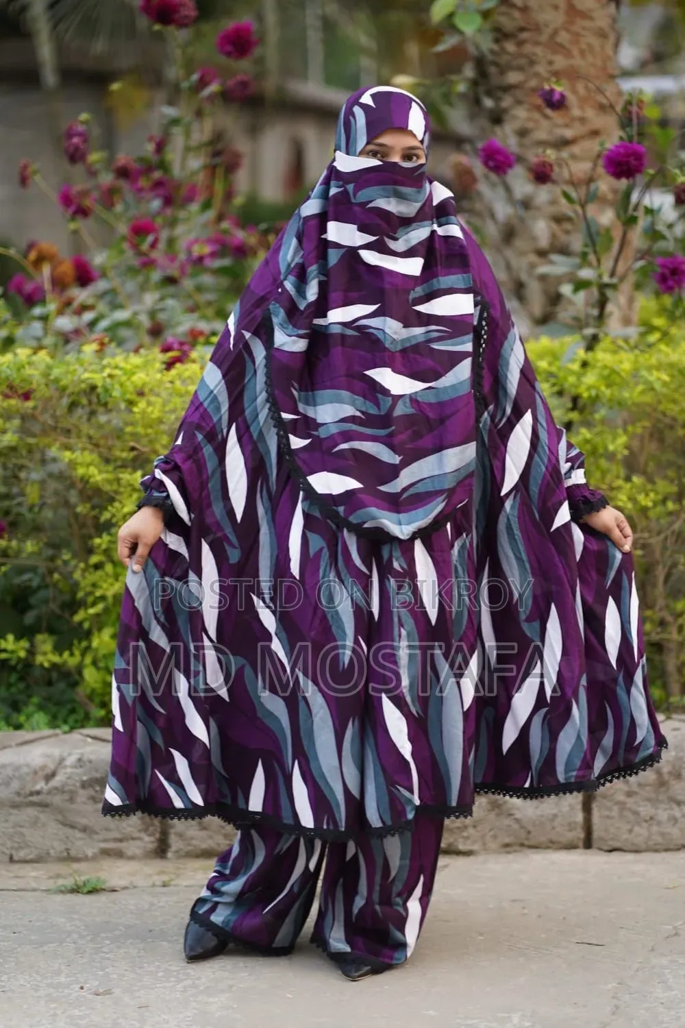 Khimar Plazo Set
