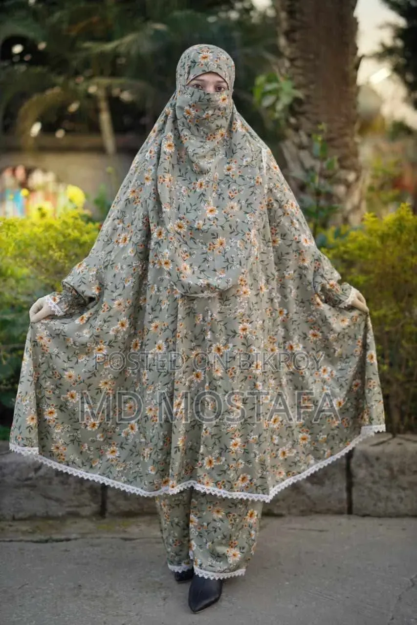 Khimar Plazo Set