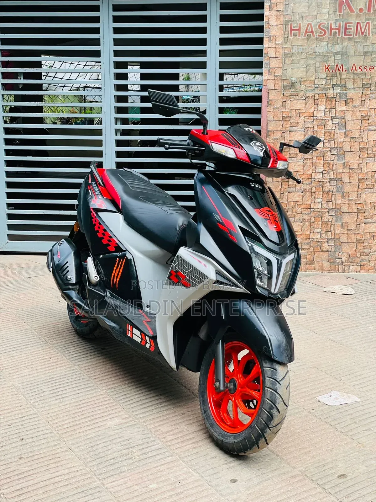 TVS Ntorq 125 2022 Red