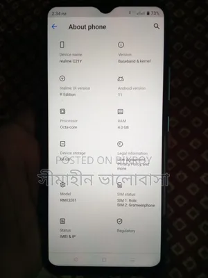 Realme C21Y 64 GB Blue
