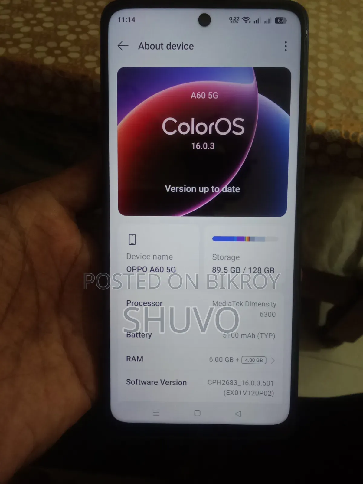 Oppo A60 128 GB