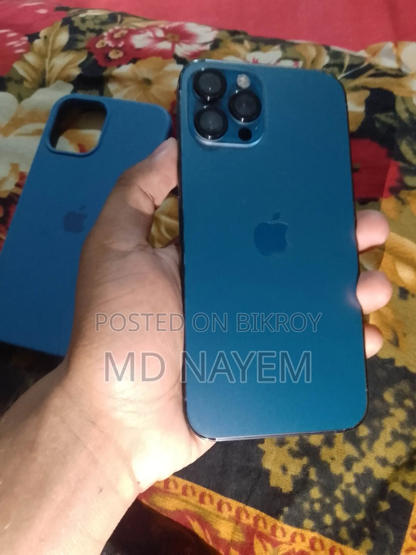 অ্যাপল আইফোন ১২ প্রো ম্যাক্স ২৫৬ জিবি ব্লু