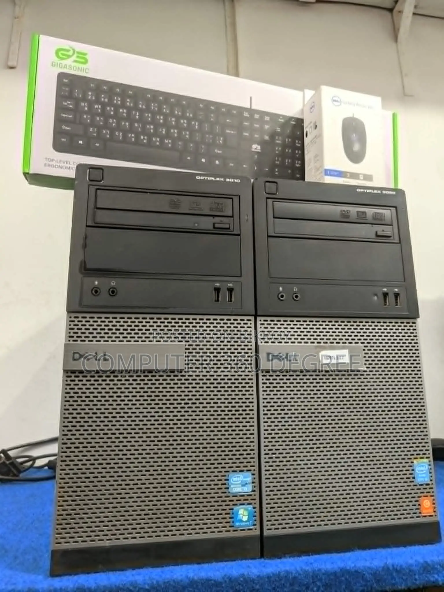 Desktop Computer Dell OptiPlex 3010 8GB Intel Core i3 HDD 500GB