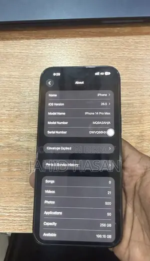 Apple iPhone 14 Pro Max 256 GB Black