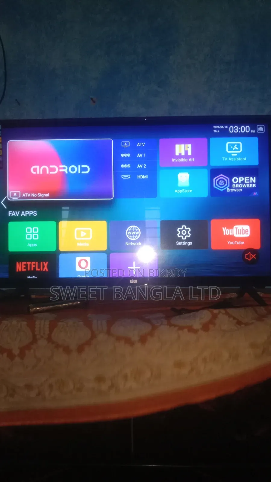 Smart Android TV 32"