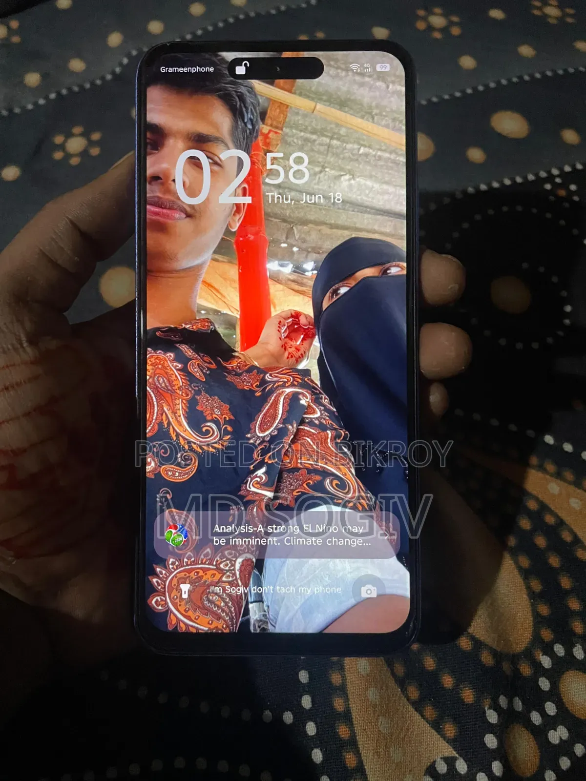 New Infinix Hot 60i 256 GB Blue