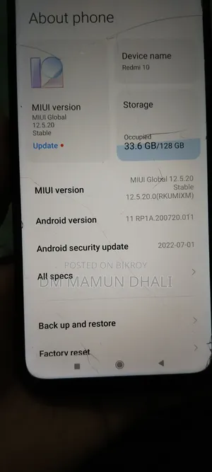 Xiaomi Mi 10 128 GB Gray