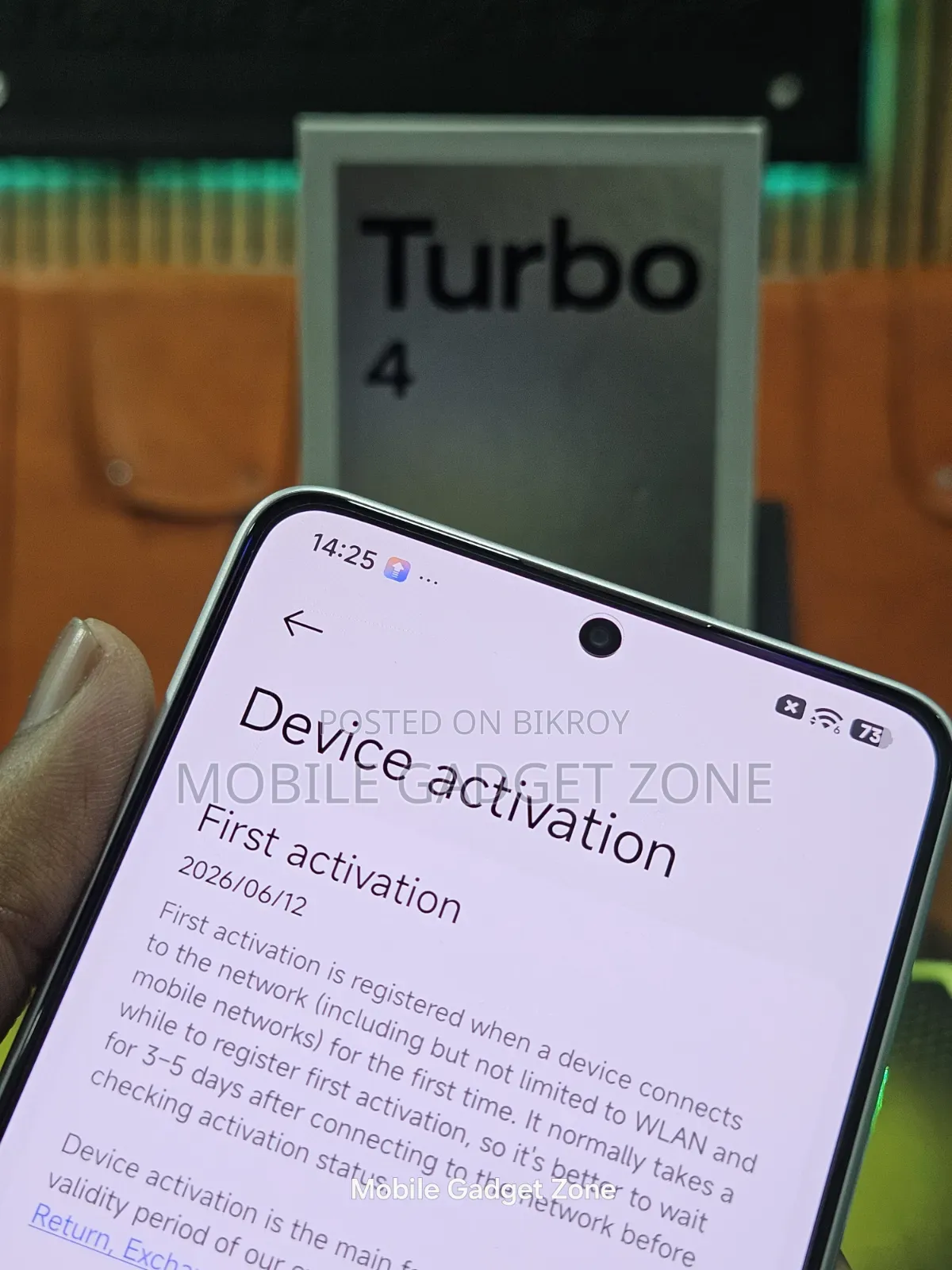 Xiaomi Redmi Turbo 4 256 GB White