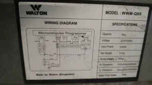 Walton Washing Machine