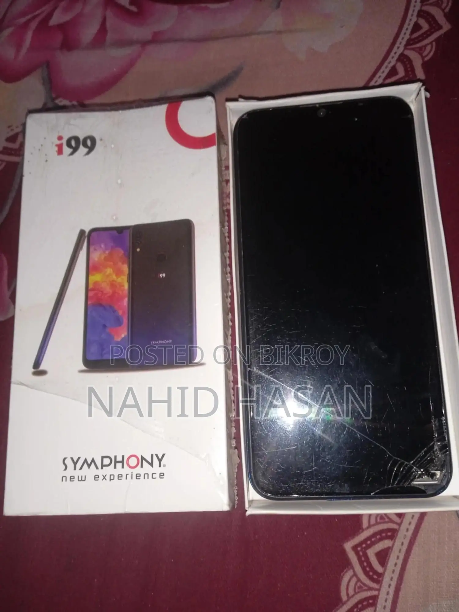 সিম্ফনি আই৯৯ ১৬ জিবি ব্ল্যাক