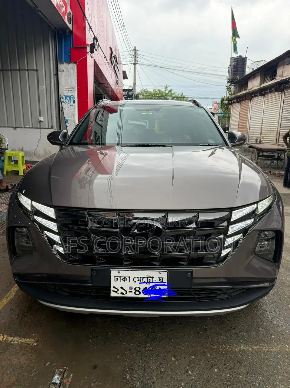 Hyundai Tucson Limited 2021 Gray