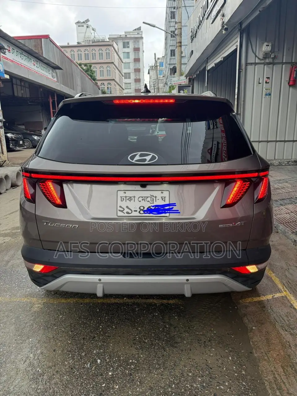 Hyundai Tucson Limited 2021 Gray