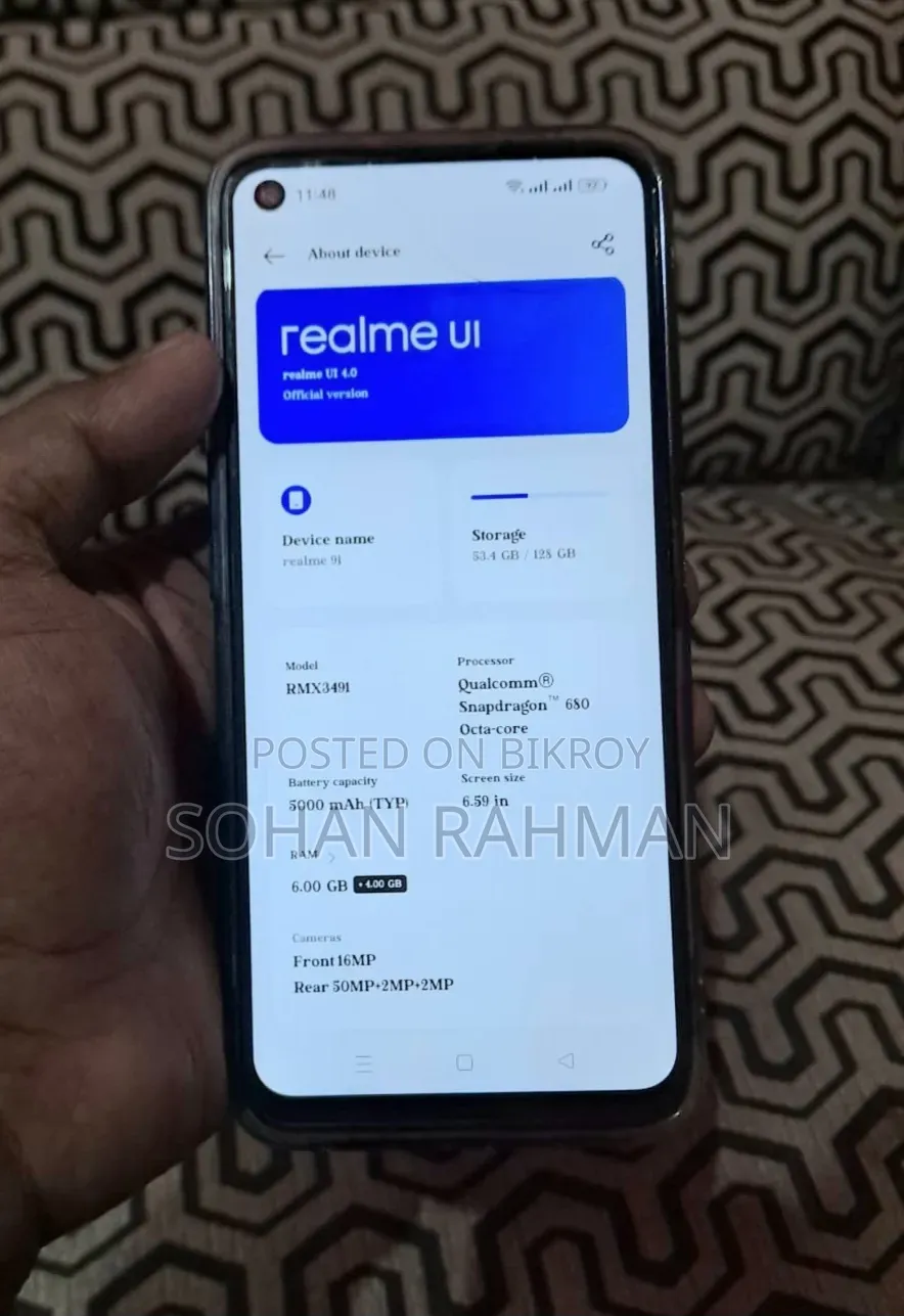 Realme 9i 128 GB Blue
