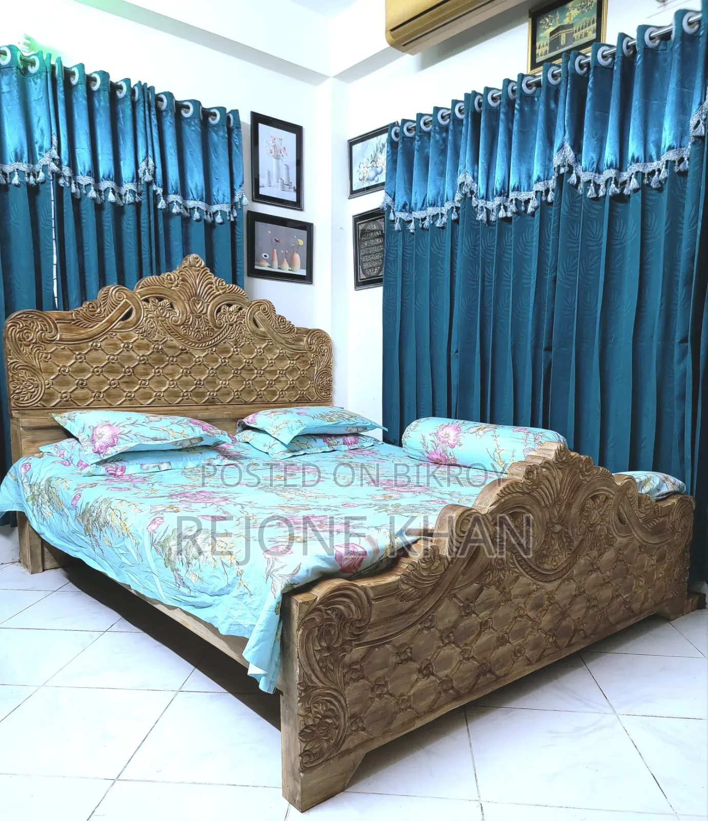Bed Shegun 6/7 feet Size.