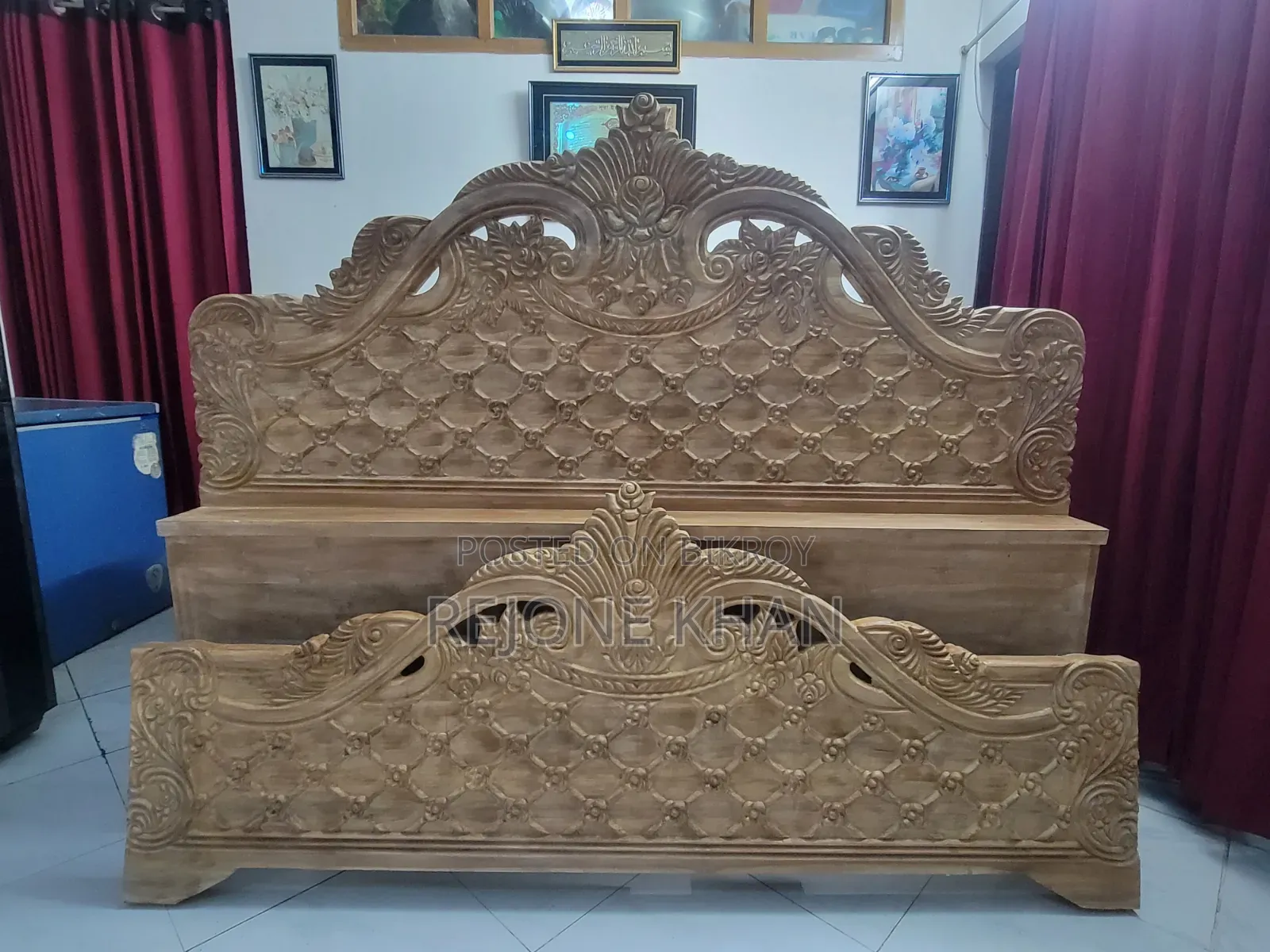 Bed Shegun 6/7 feet Size.