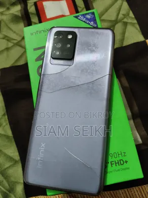 Infinix Note 10 Pro 256 GB Silver