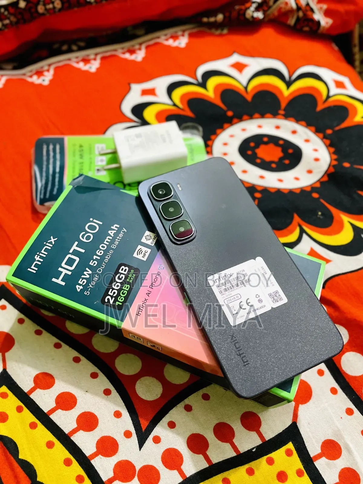 Infinix Hot 60i 256 GB Black