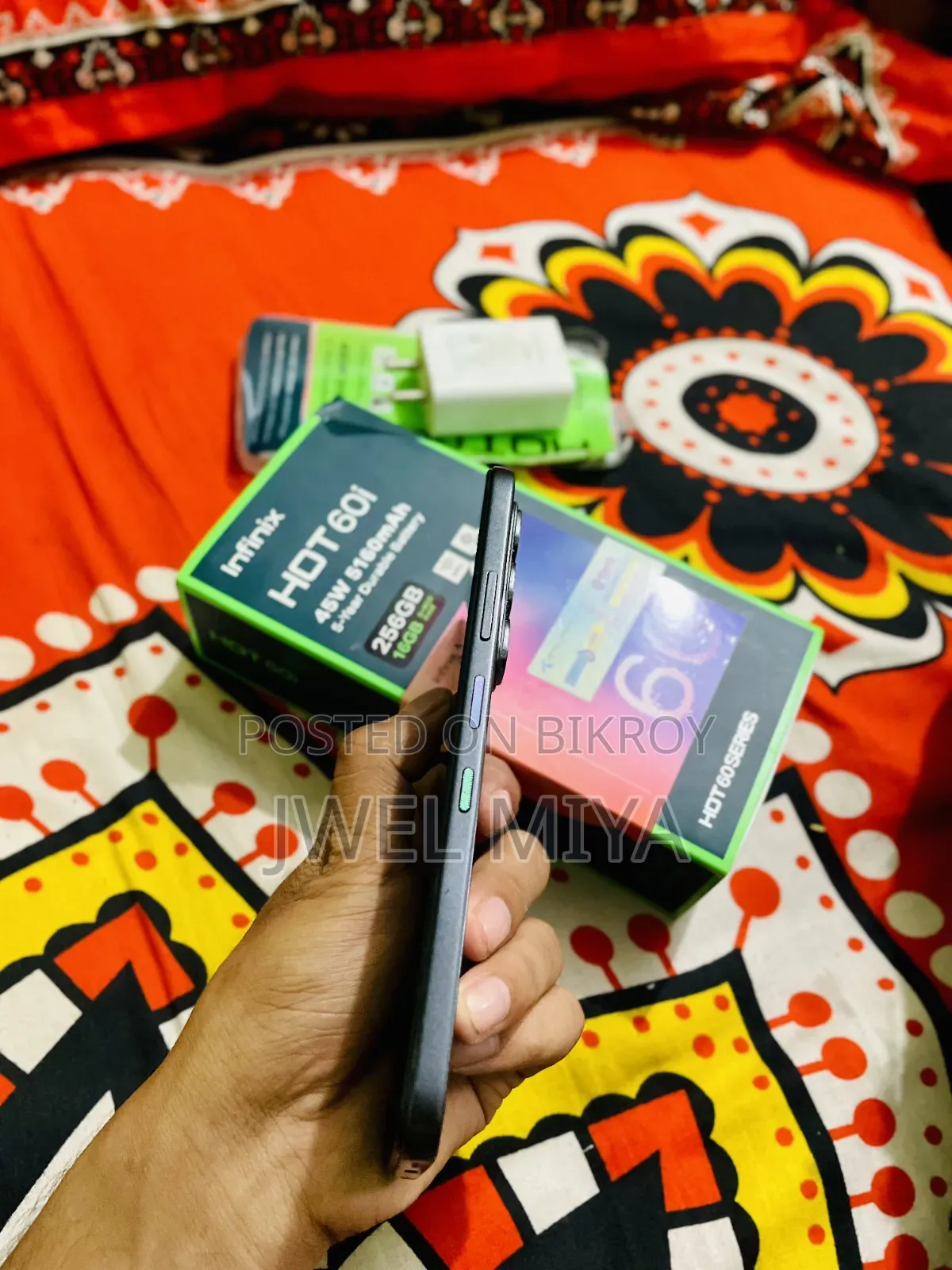 Infinix Hot 60i 256 GB Black