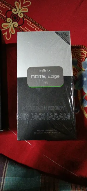 New Infinix Note Edge 128 GB Black