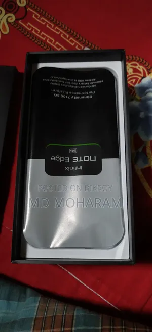 New Infinix Note Edge 128 GB Black