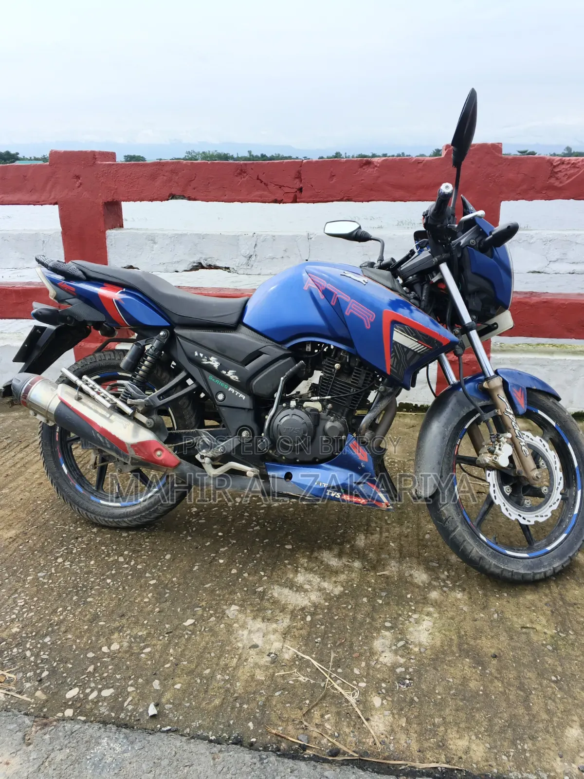 TVS Apache RTR 160 2V 2022 Blue