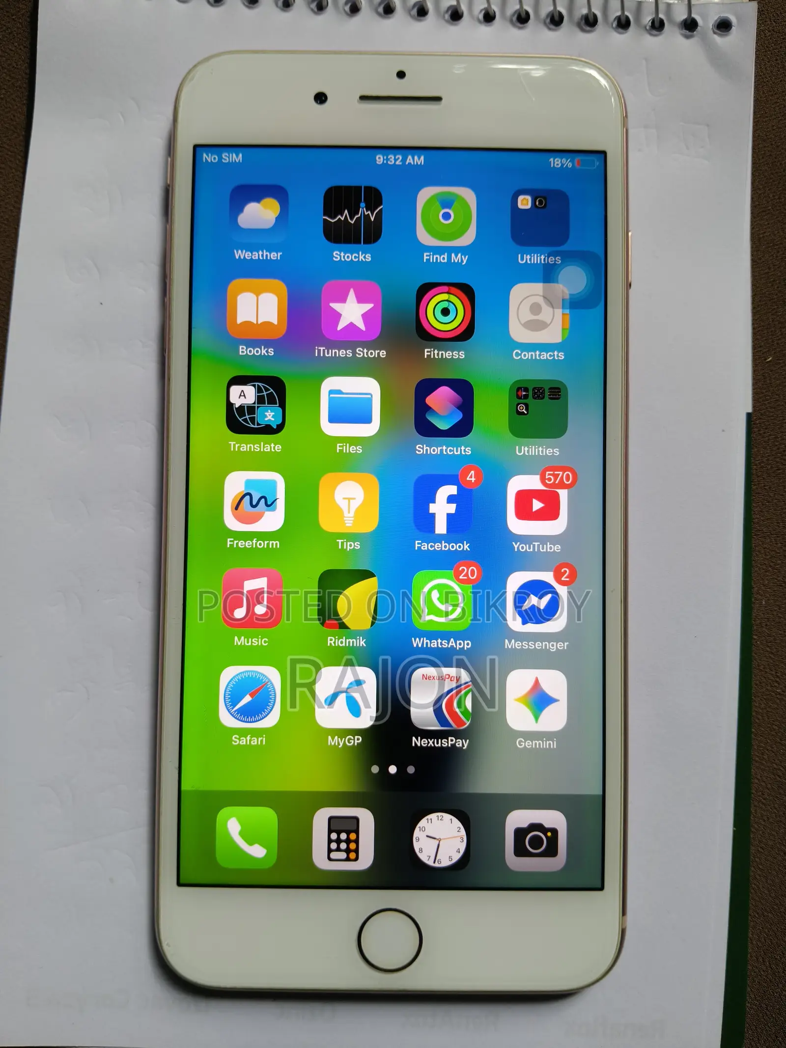 Apple iPhone 8 Plus 256 GB White