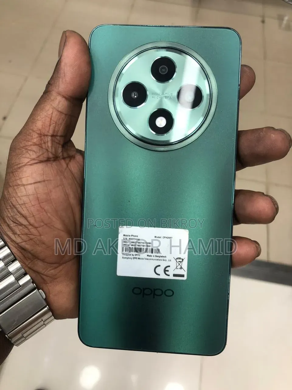 Oppo Reno12 F 4G 256 GB Green