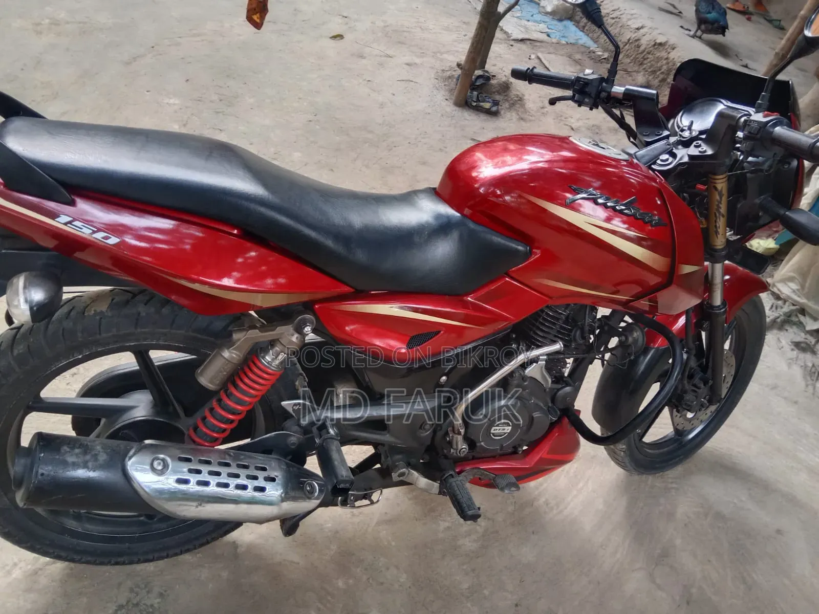 Bajaj Pulsar 150 2018 Red