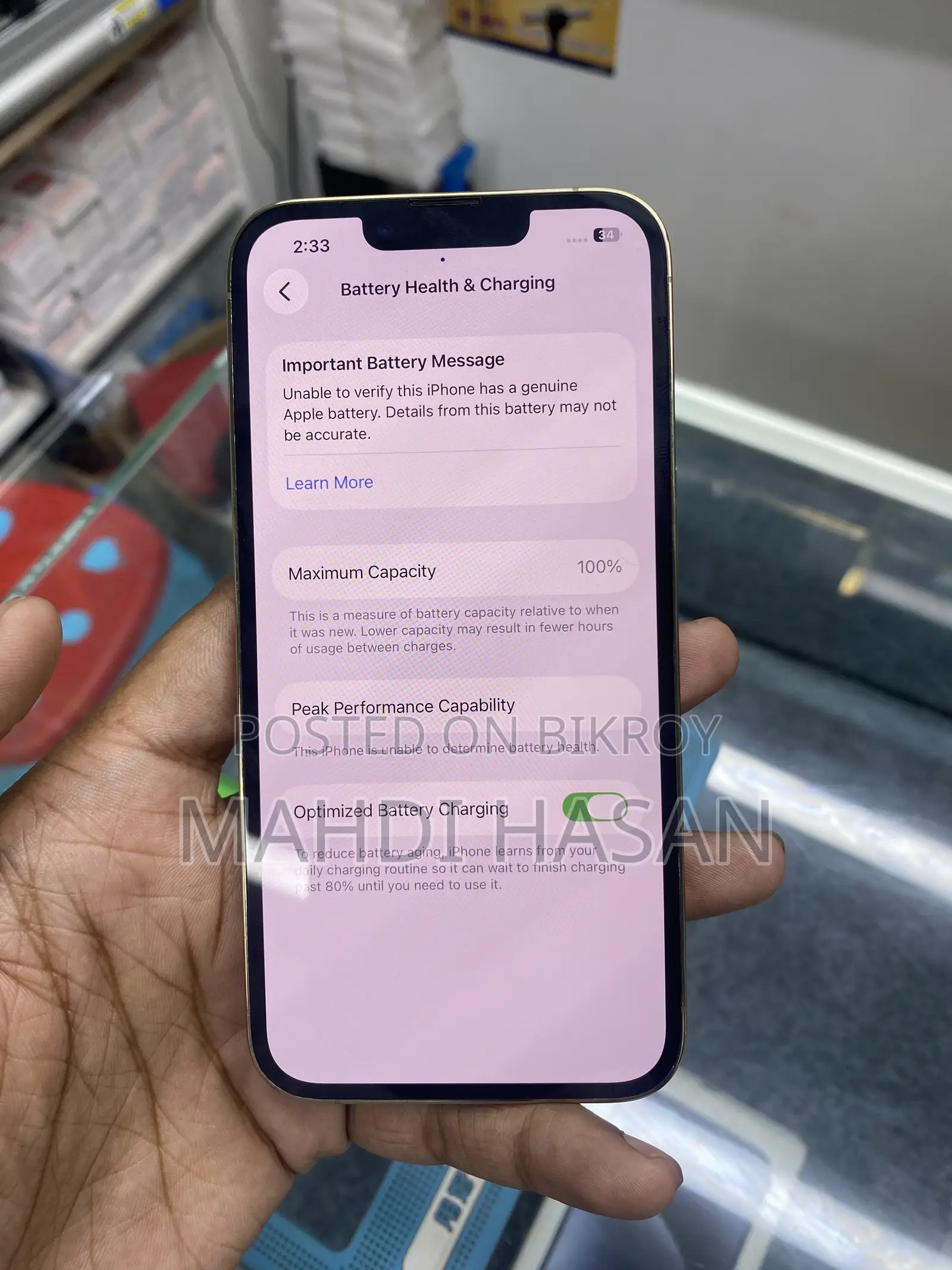 Apple iPhone 13 Pro 128 GB Gold