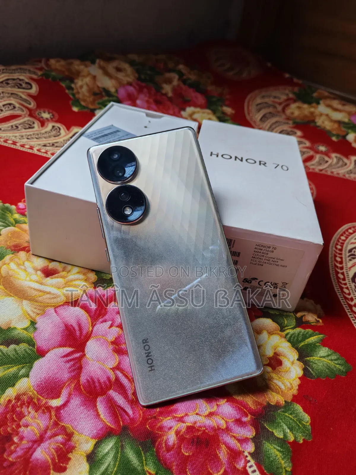 Honor 70 256 GB Silver