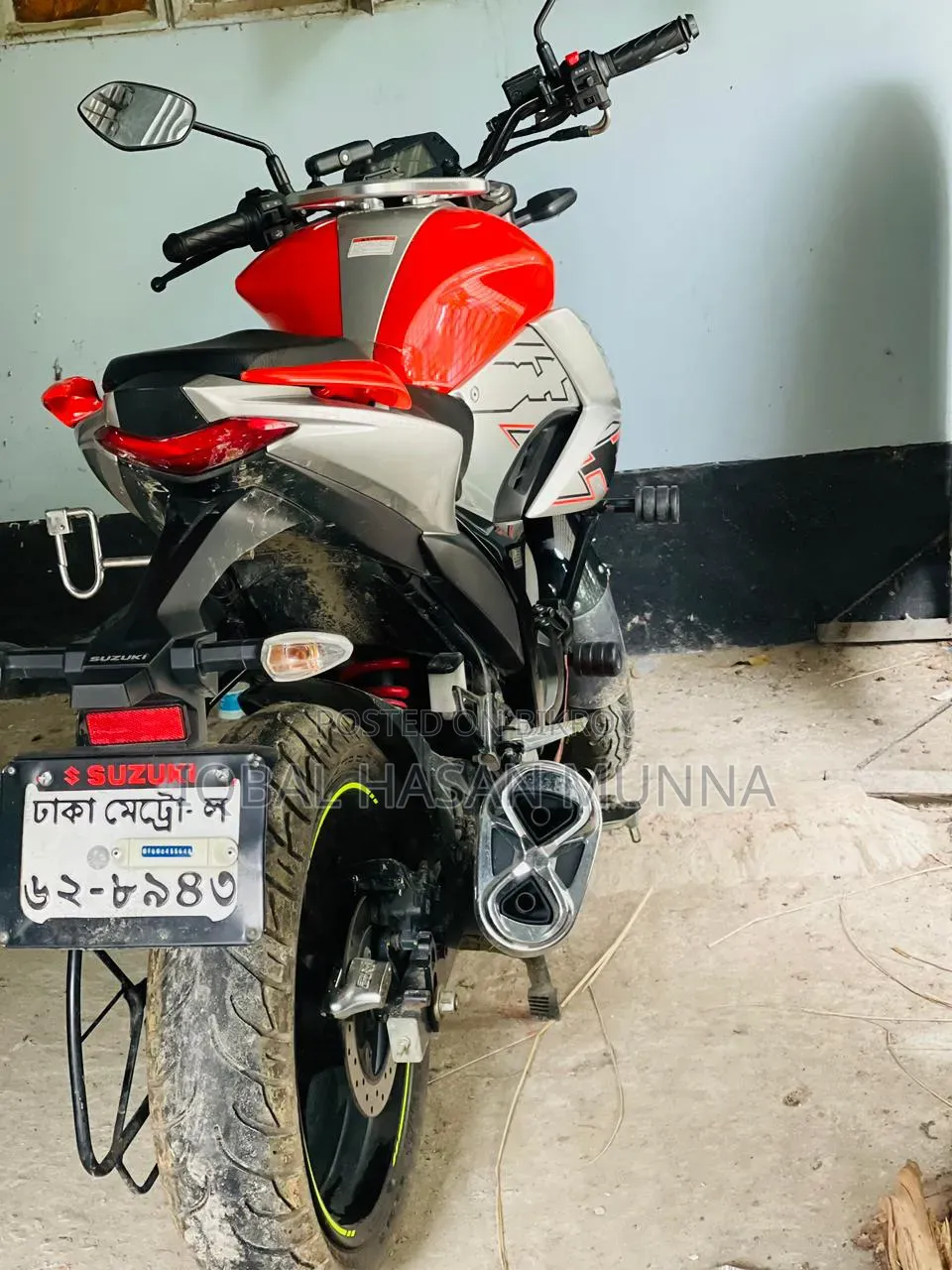 Suzuki Gixxer Fi ABS 2024 Orange