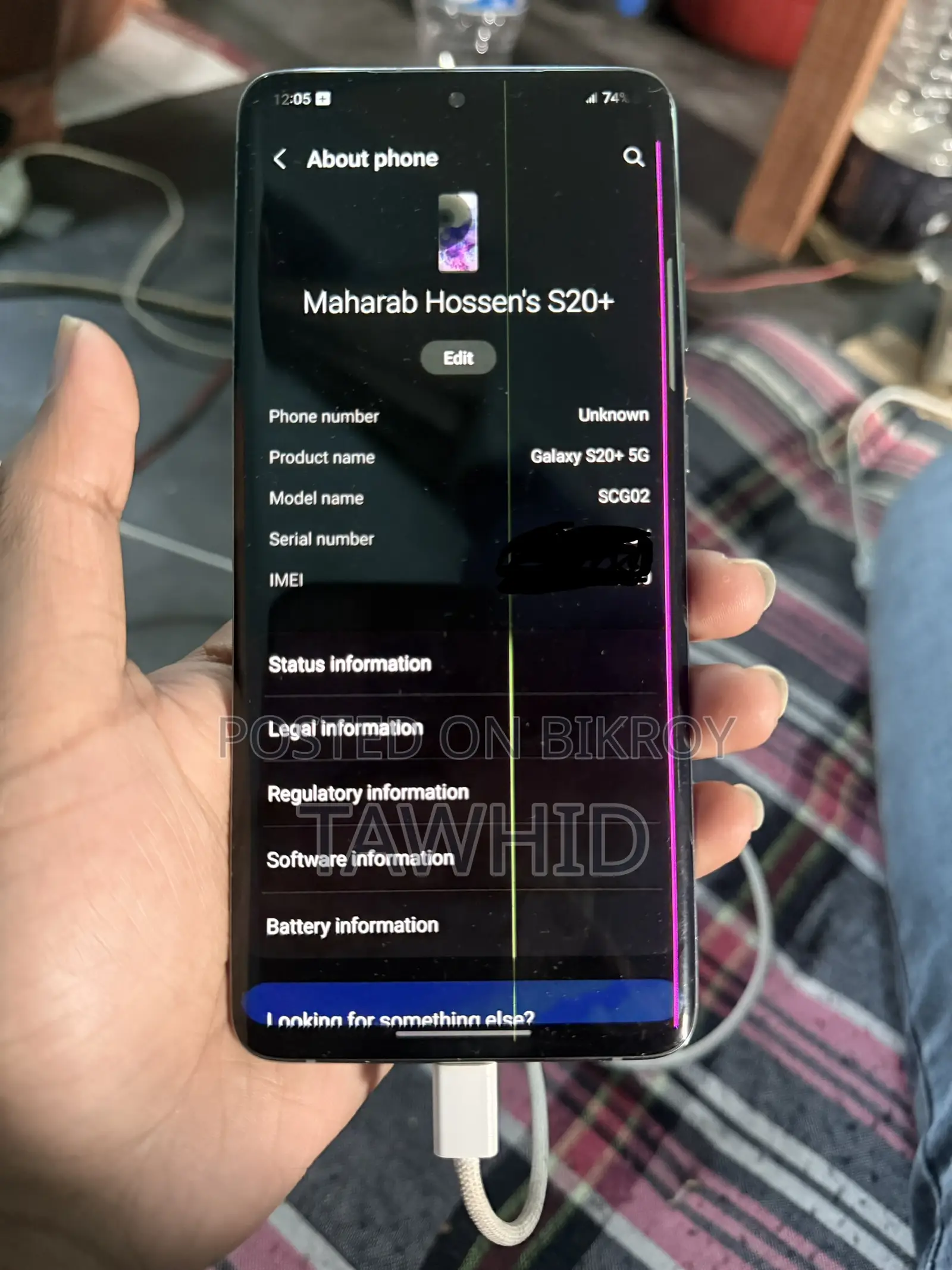 Samsung Galaxy S20+ 5G 128 GB Black