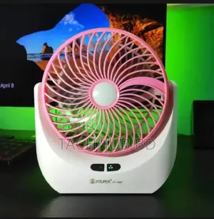 Jysuper Jy-1880 Rechargeable Ac/Dc 2400mah Battery Portable Fan