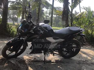 New TVS Apache 160 4V 2022 Black