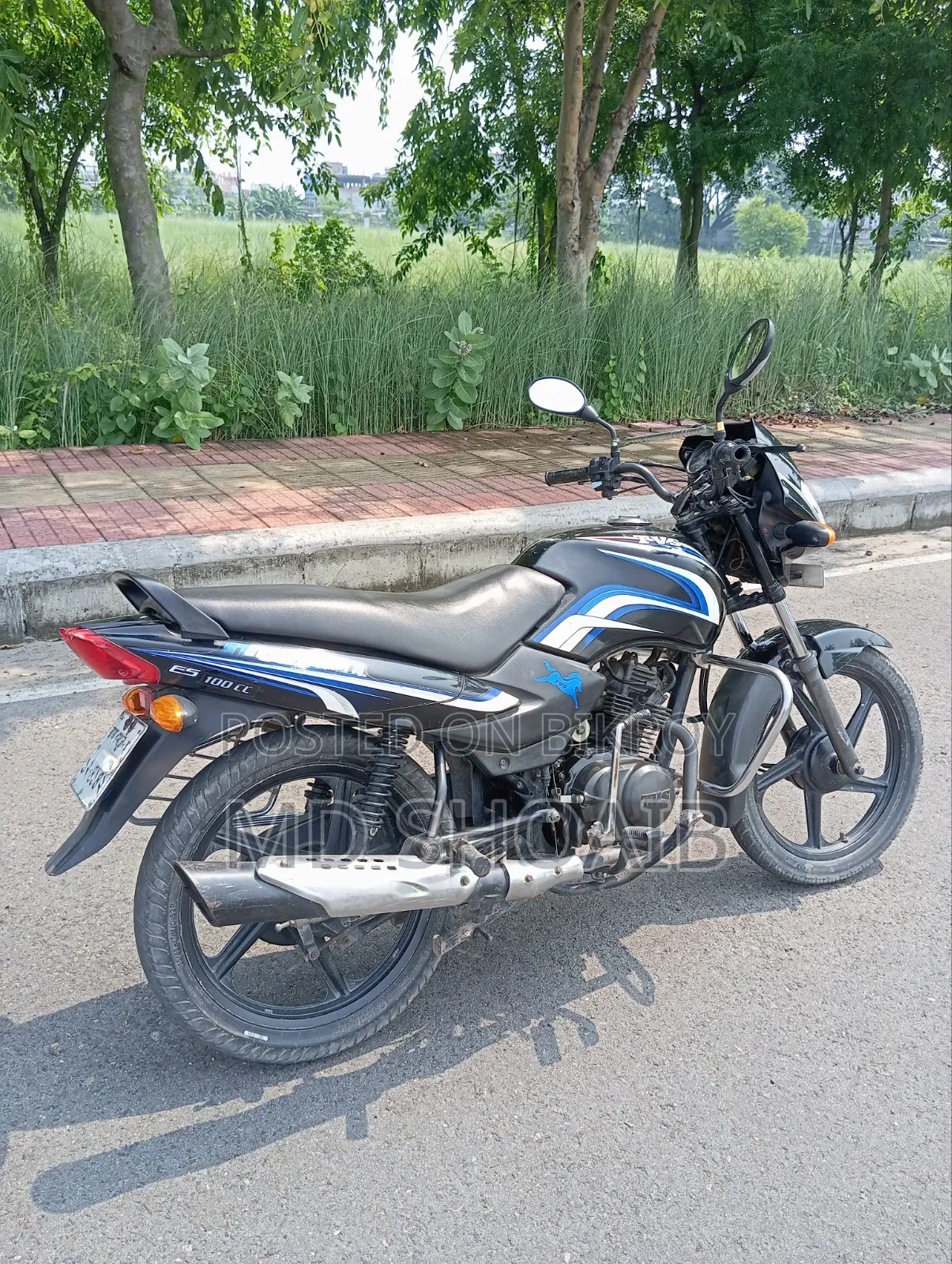 TVS Metro 2015 Blue