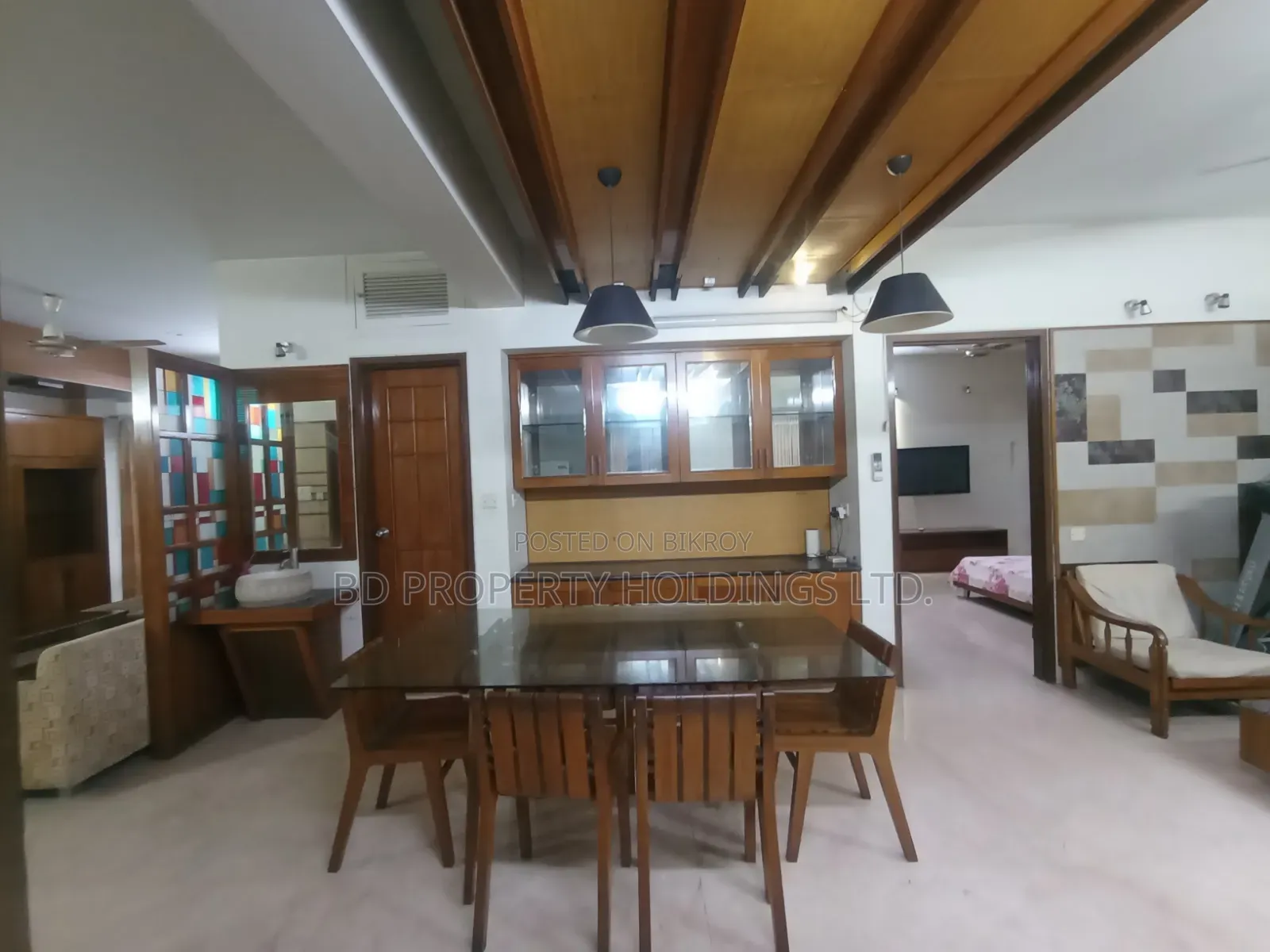 Furnished 3-Bedroom Apartment in Uttara for Rent